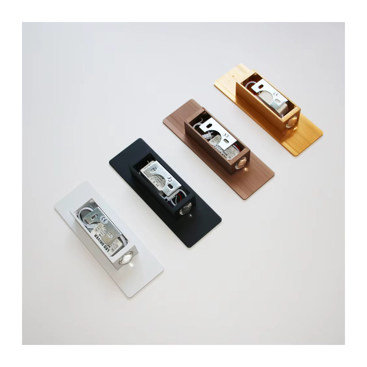 Feiyunlux Moderne LED Wandleuchte aus Aluminium in Weiß für Schlafzimmer, Wohnzimmer und Flur - Bild 3