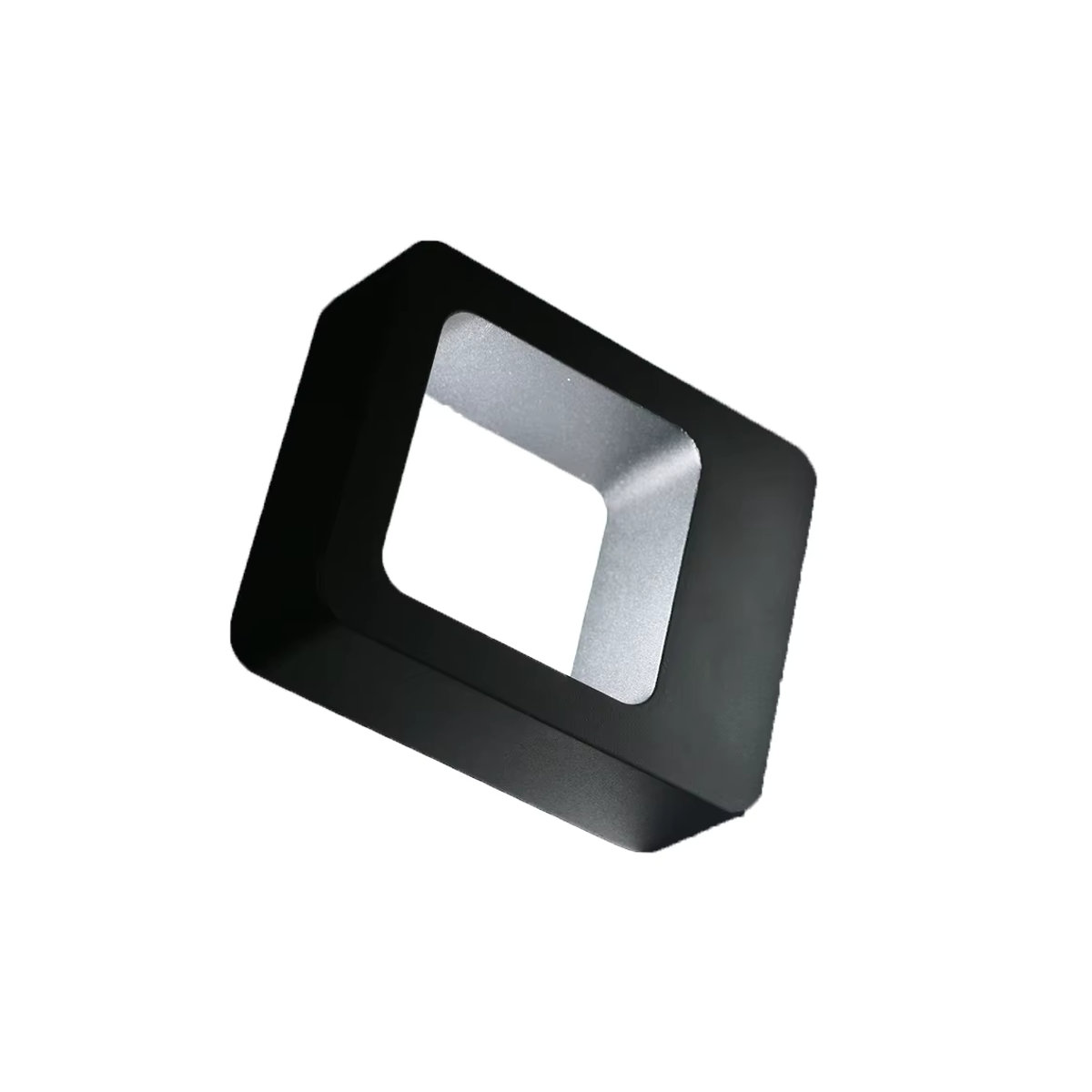 Feiyunlux Moderne Wandleuchte aus Aluminium mit Bewegungsmelder für Außen und Innen, Warmweiß, Schwarz/Grau - Bild 6