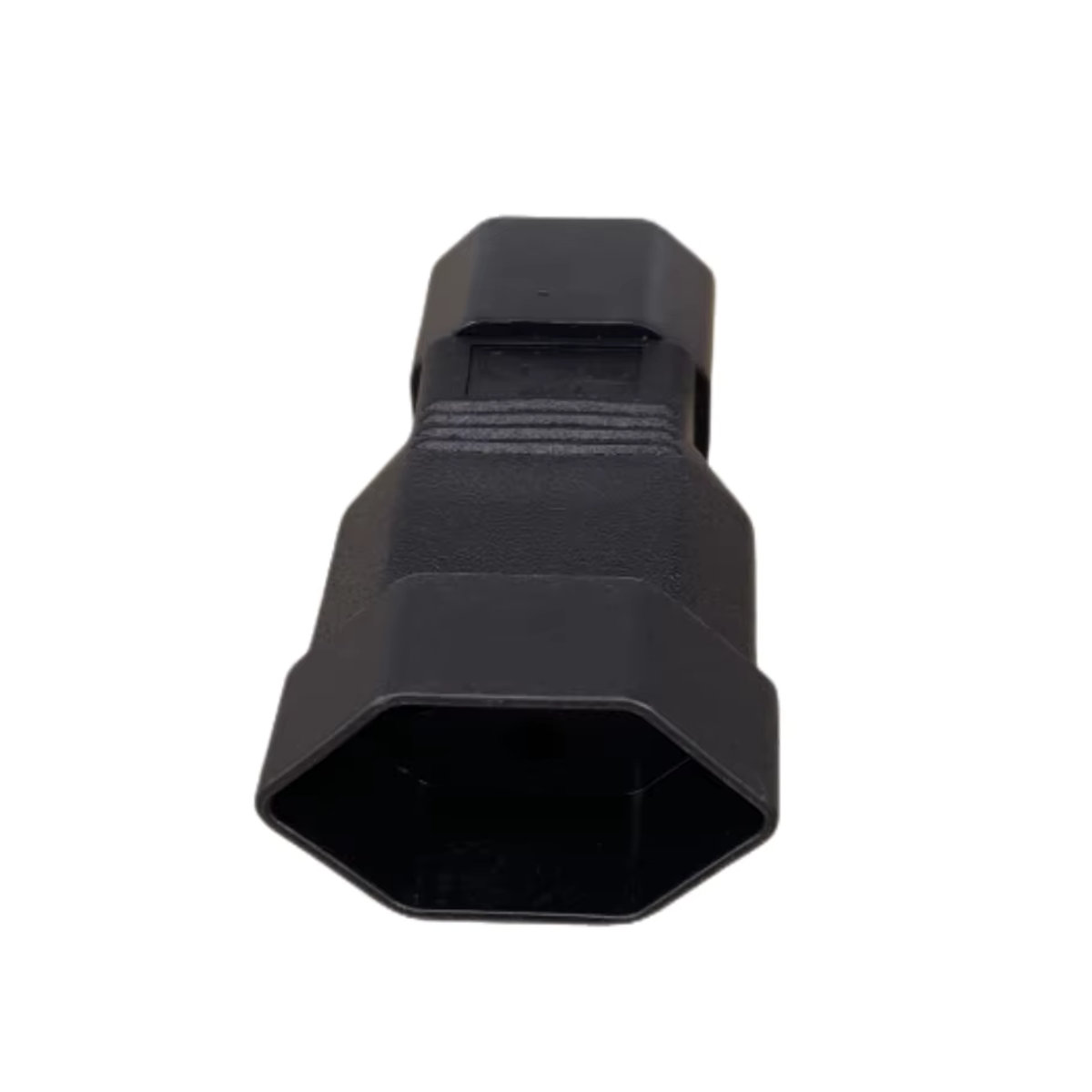 Fengyidz Adapter von Schweizer 3-poliger Steckdose auf IEC C14 Buchse, Schwarz, 10A - Bild 3