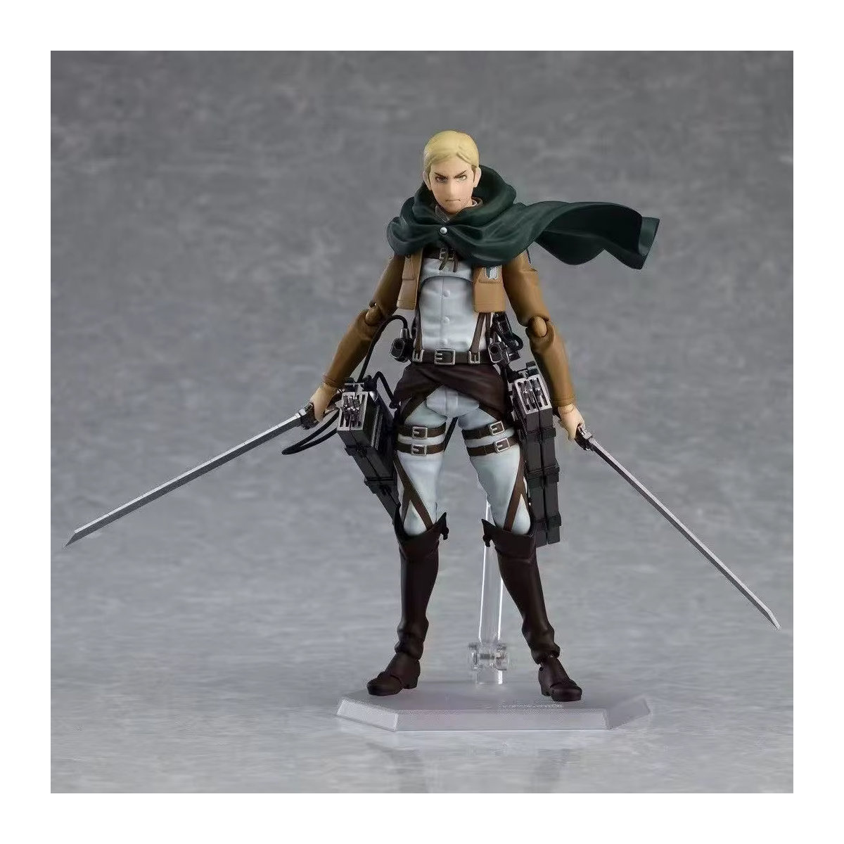 Figma 446 Attack On Titan Erwin Smith Anime Actionfigur aus Kunststoff in Mehrfarbig - Bild 2