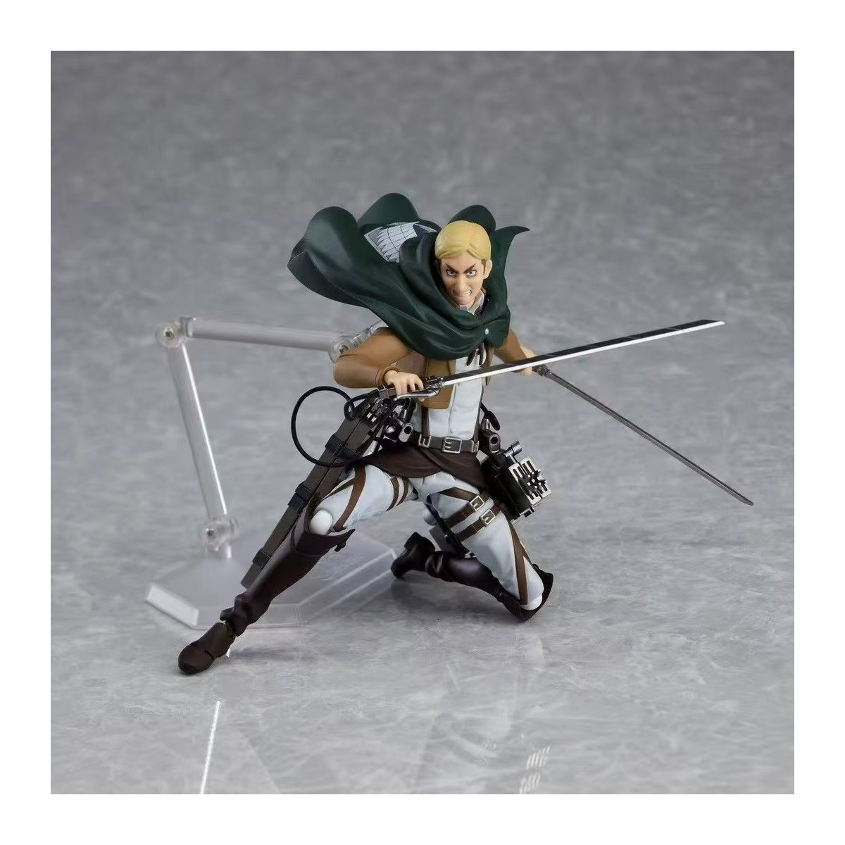 Figma 446 Attack On Titan Erwin Smith Anime Actionfigur aus Kunststoff in Mehrfarbig - Bild 3