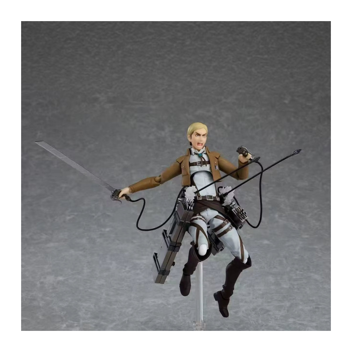 Figma 446 Attack On Titan Erwin Smith Anime Actionfigur aus Kunststoff in Mehrfarbig - Bild 4