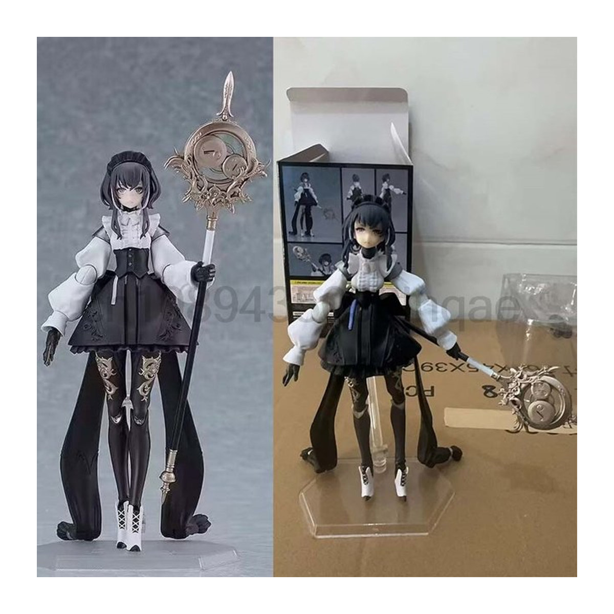 Figma 610 Menschliche Rückkehr NH02 Max Action Figure aus PVC in Schwarz als bewegliche Modellpuppe für Kinder und zur Zimmerdekoration - Bild 1
