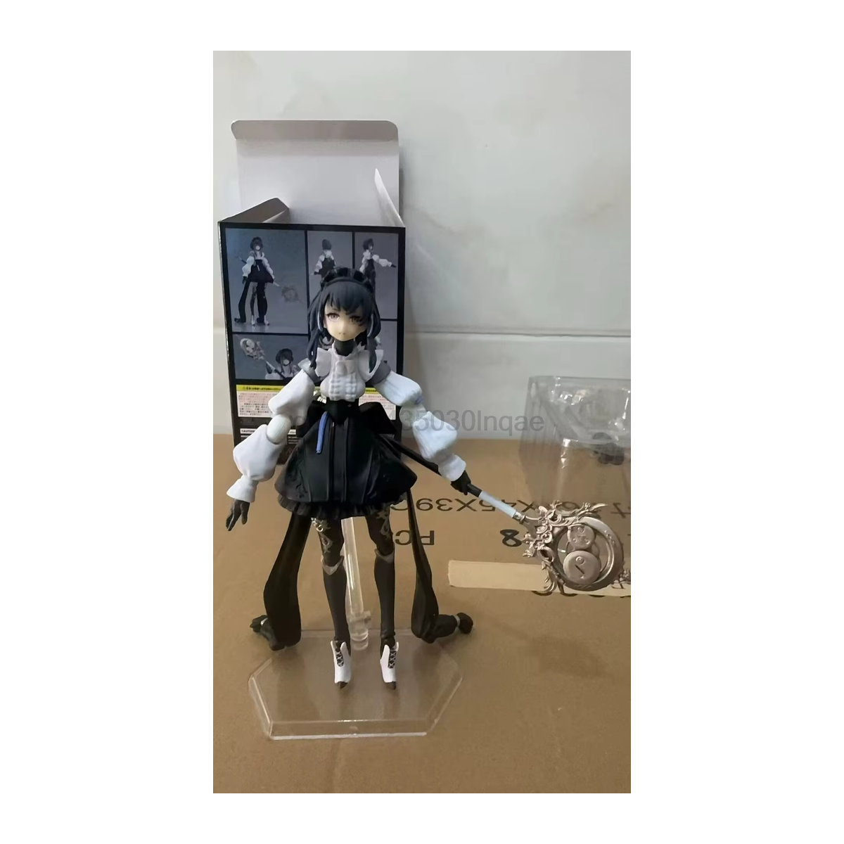 Figma 610 Menschliche Rückkehr NH02 Max Action Figure aus PVC in Schwarz als bewegliche Modellpuppe für Kinder und zur Zimmerdekoration - Bild 3
