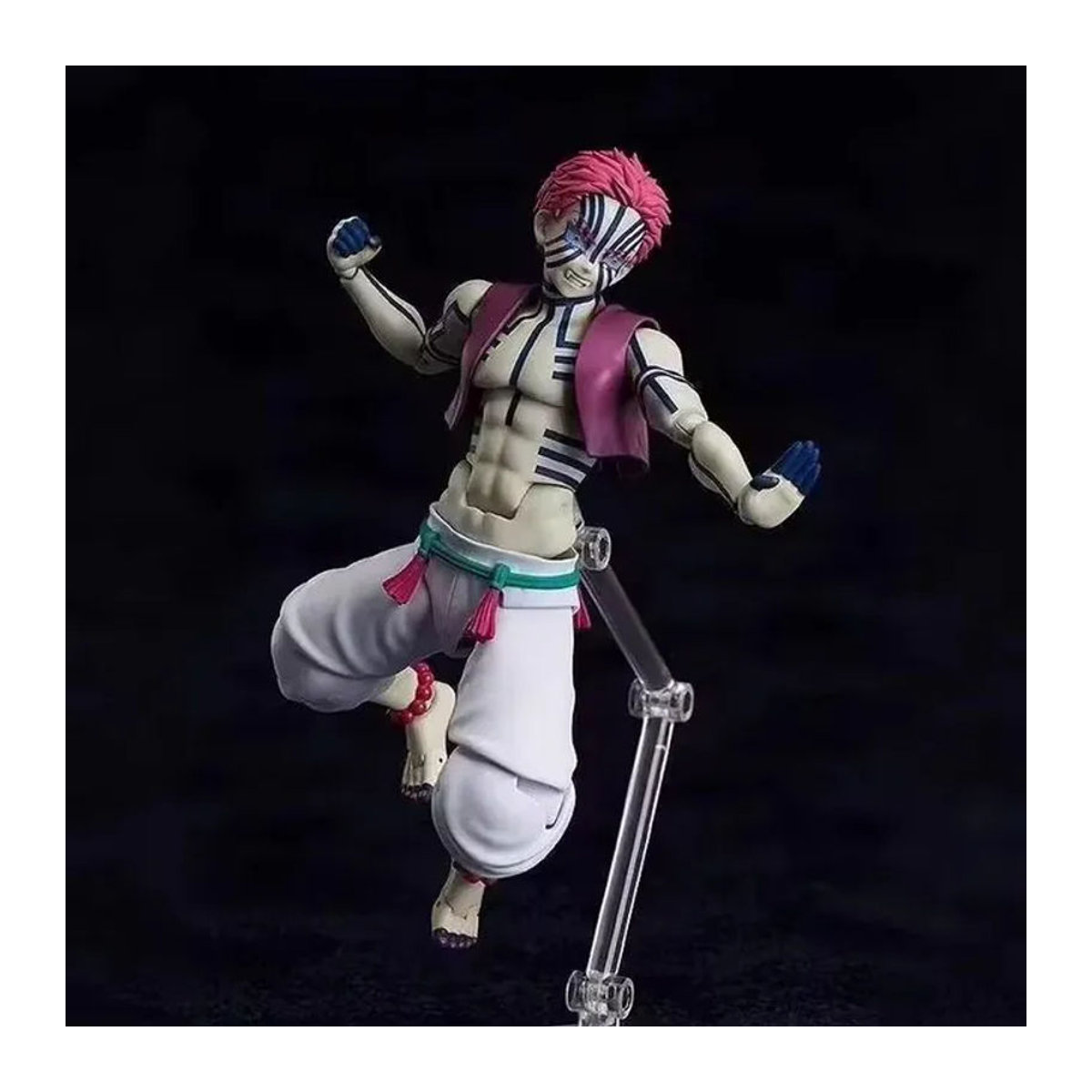 Figma SP-146 Akaza Actionfigur Demon Slayer Hakuji Twelve Kizuki Anime-Figur aus Kunststoff in Mehrfarbig - Bild 1