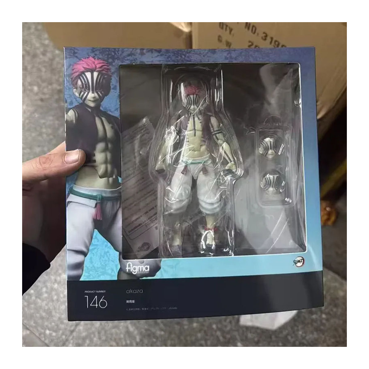 Figma SP-146 Akaza Actionfigur Demon Slayer Hakuji Twelve Kizuki Anime-Figur aus Kunststoff in Mehrfarbig - Bild 2