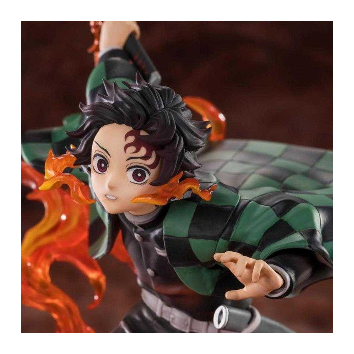 Figuarts ZERO Demon Slayer Tanjiro Kamado Rengokus Schwertknauf-Version Figur in Mehrfarbig - Bild 2