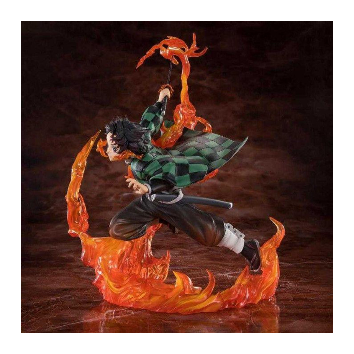 Figuarts ZERO Demon Slayer Tanjiro Kamado Rengokus Schwertknauf-Version Figur in Mehrfarbig - Bild 3