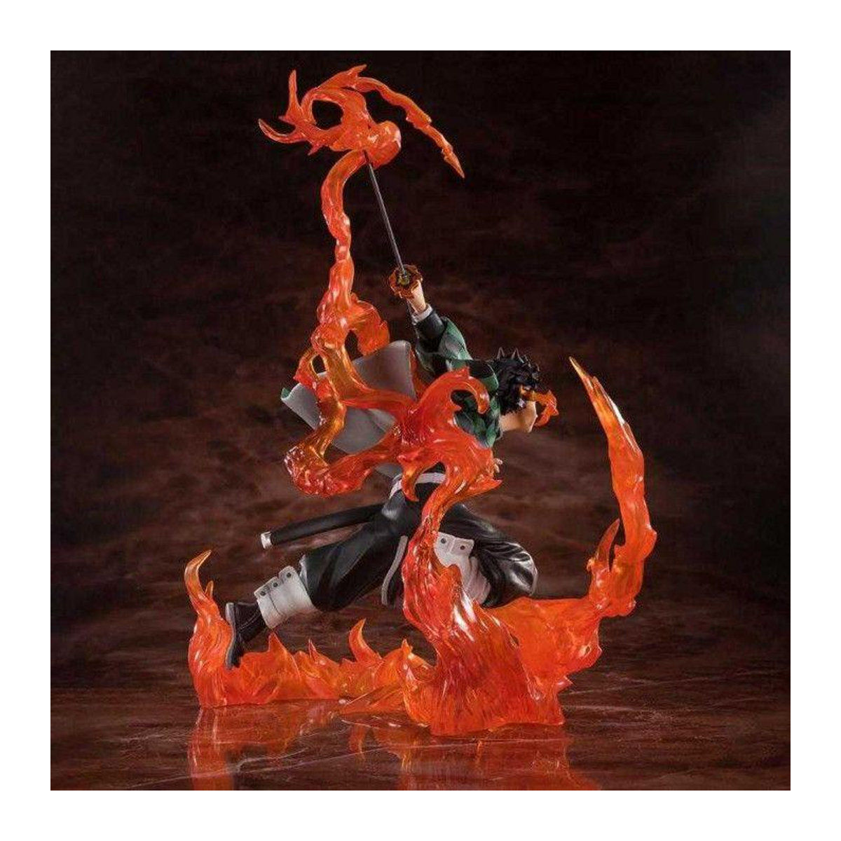 Figuarts ZERO Demon Slayer Tanjiro Kamado Rengokus Schwertknauf-Version Figur in Mehrfarbig - Bild 4
