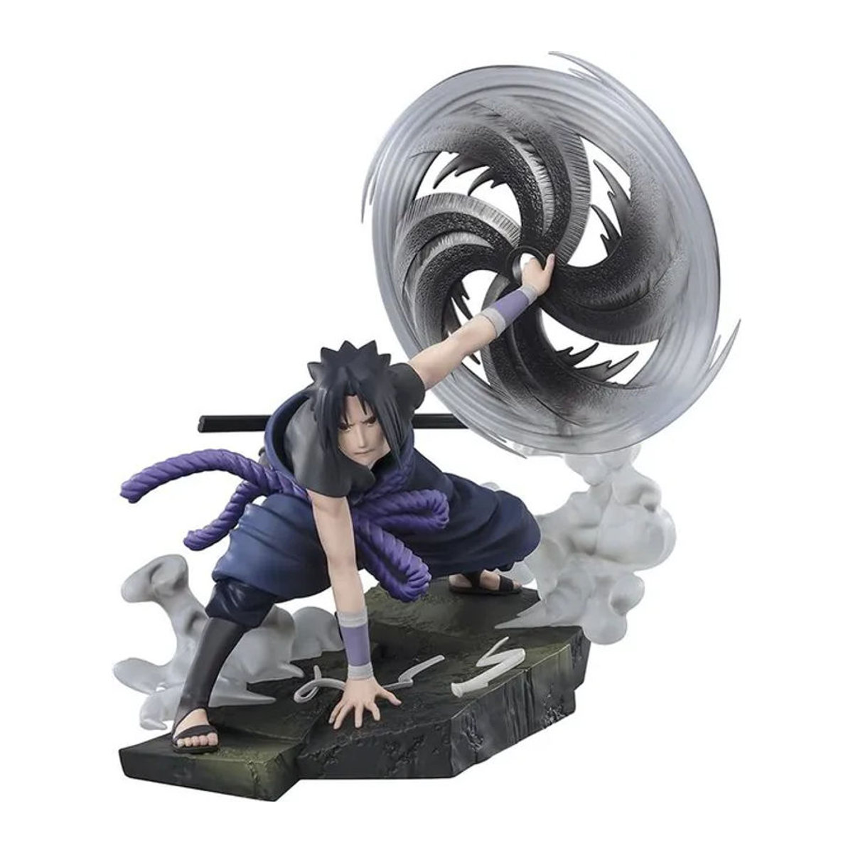 Figuarts ZERO Naruto Shippuden Uchiha Sasuke Mangekyo Sharingan Licht und Dunkelheit Komplettfigur aus Kunststoff, mehrfarbig, Höhe: 20 cm - Bild 1