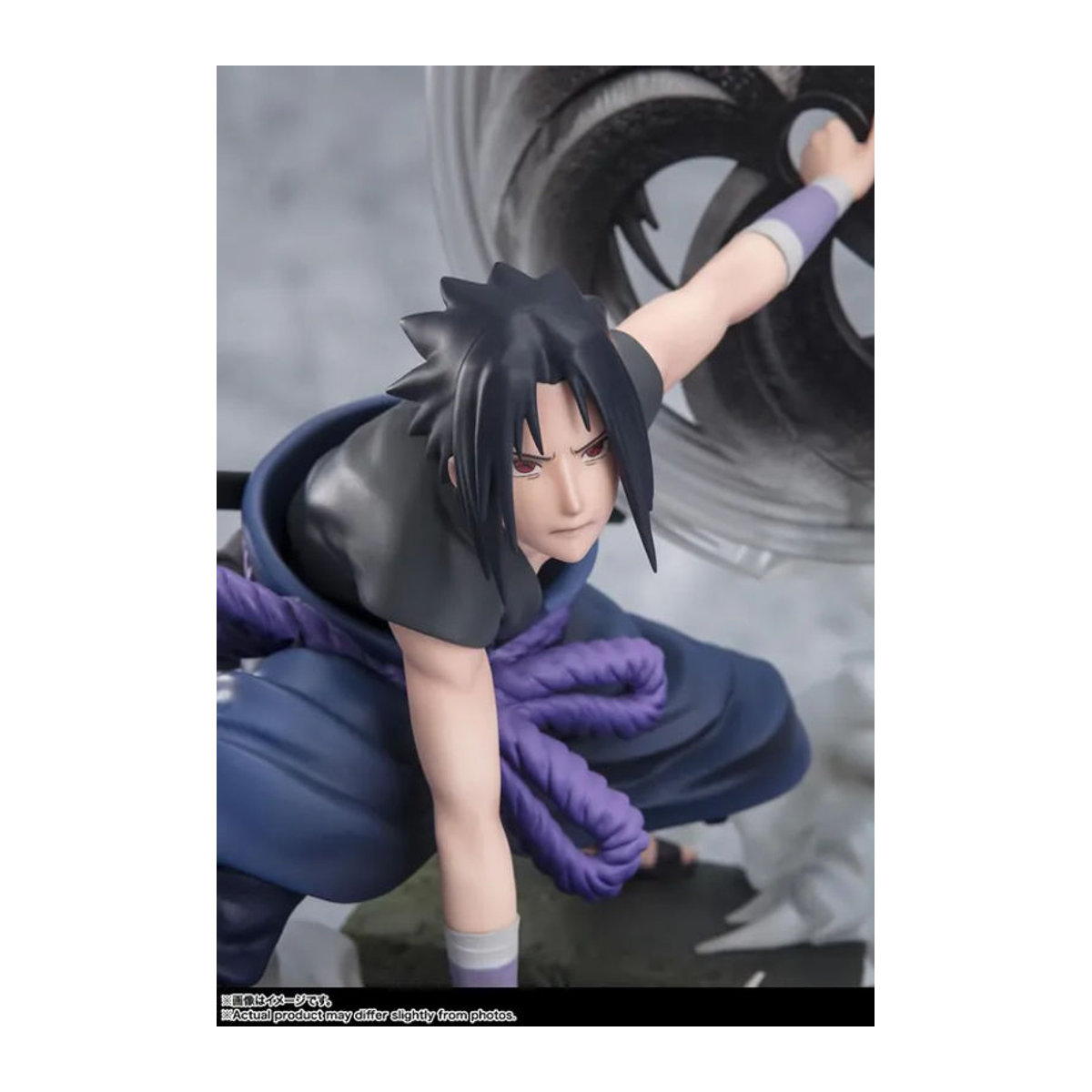 Figuarts ZERO Naruto Shippuden Uchiha Sasuke Mangekyo Sharingan Licht und Dunkelheit Komplettfigur aus Kunststoff, mehrfarbig, Höhe: 20 cm - Bild 6