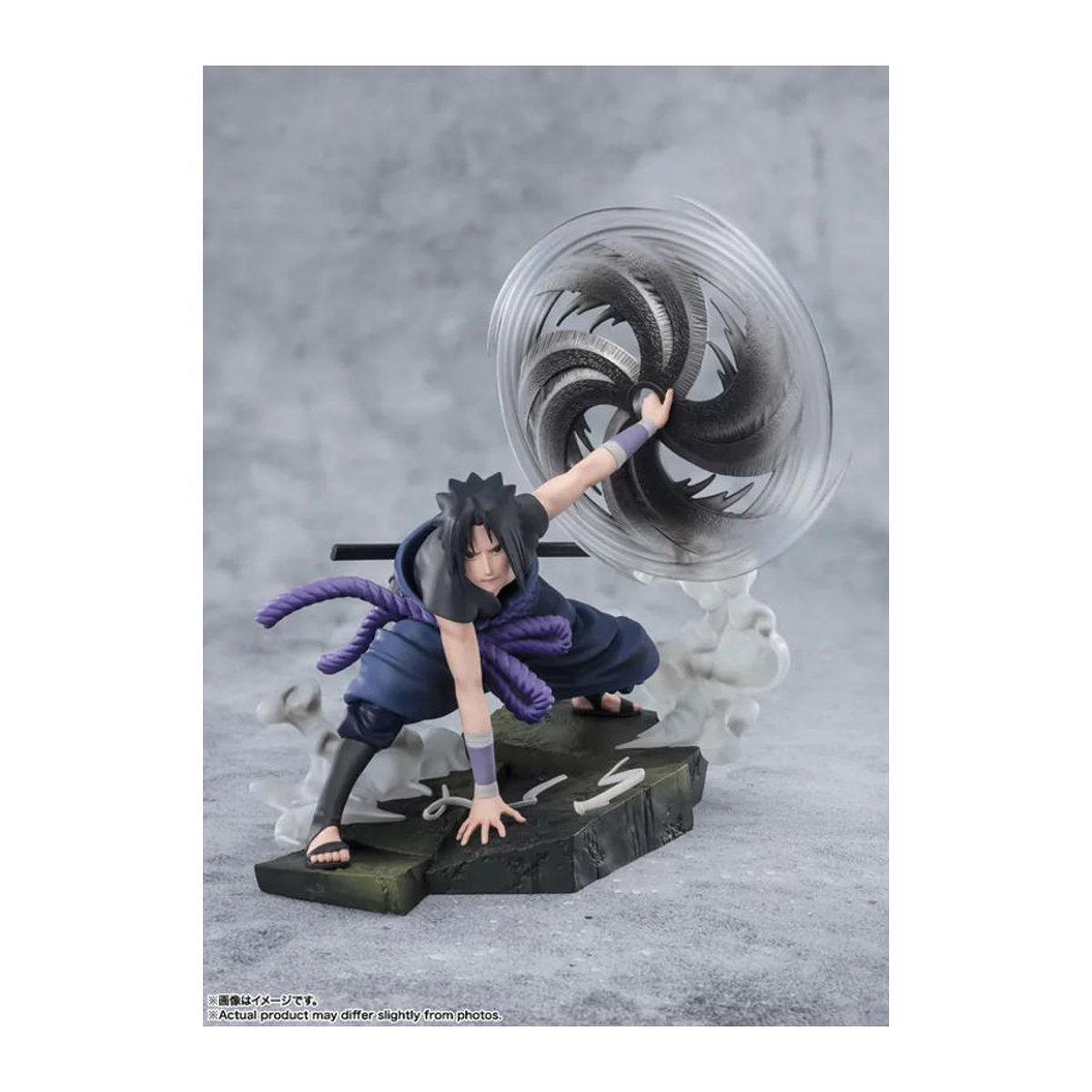 Figuarts ZERO Naruto Shippuden Uchiha Sasuke Mangekyo Sharingan Licht und Dunkelheit Komplettfigur aus Kunststoff, mehrfarbig, Höhe: 20 cm - Bild 7