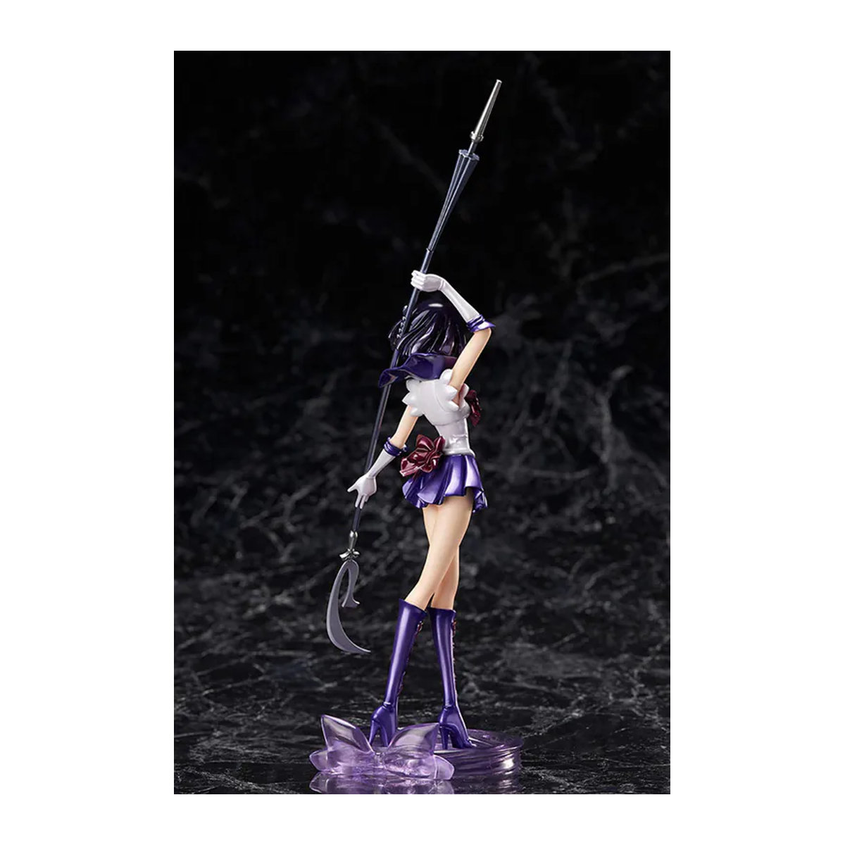 Figuarts ZERO Sailor Saturn Mond -Sailor Crystal- Motivfigur in Lila - Bild 2