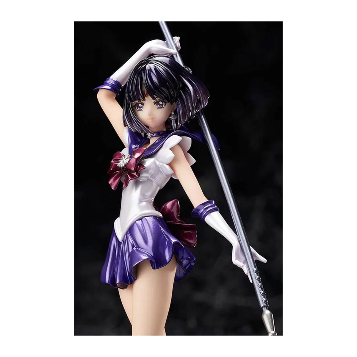 Figuarts ZERO Sailor Saturn Mond -Sailor Crystal- Motivfigur in Lila - Bild 3