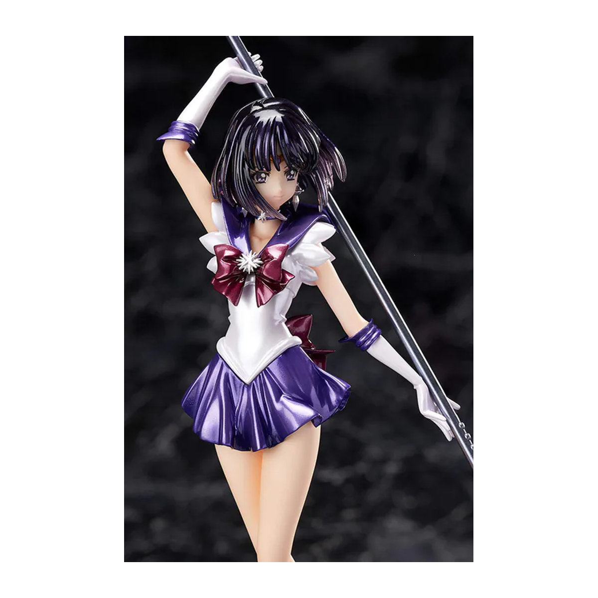 Figuarts ZERO Sailor Saturn Mond -Sailor Crystal- Motivfigur in Lila - Bild 4