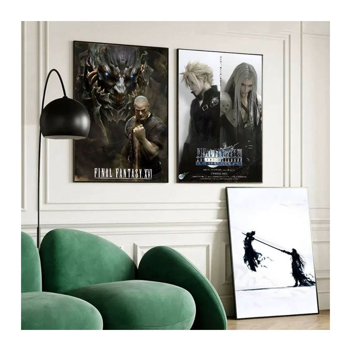 Final Fantasy Anime Videospiele Wandposter Selbstklebender Wasserdichter Papier Aufkleber Mehrfarbig - Bild 5