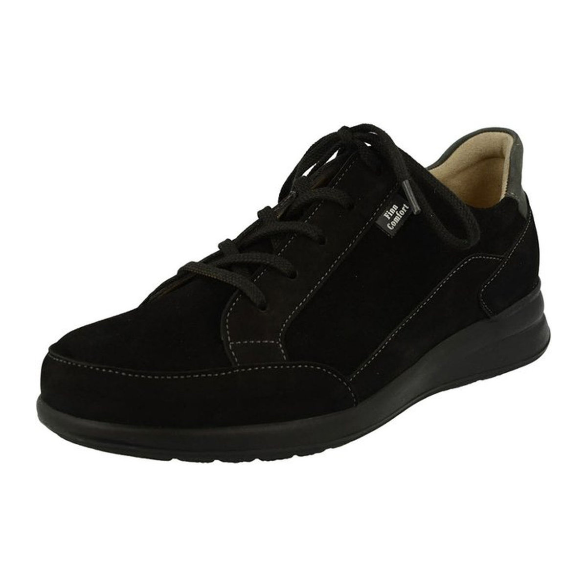 Finn Comfort Prato Velours-Schuhe in Schwarz Größe 38 - Bild 1