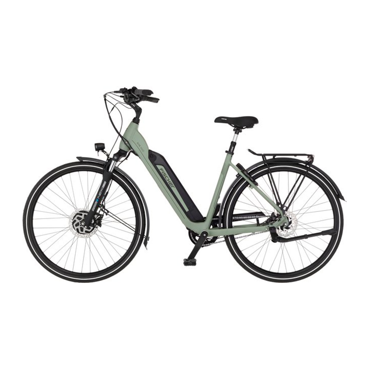 FISCHER City E-Bike Cita 2403 in Grün mit 28 Zoll Rädern, 459 Wh Akku und LED-Beleuchtung - Bild 1