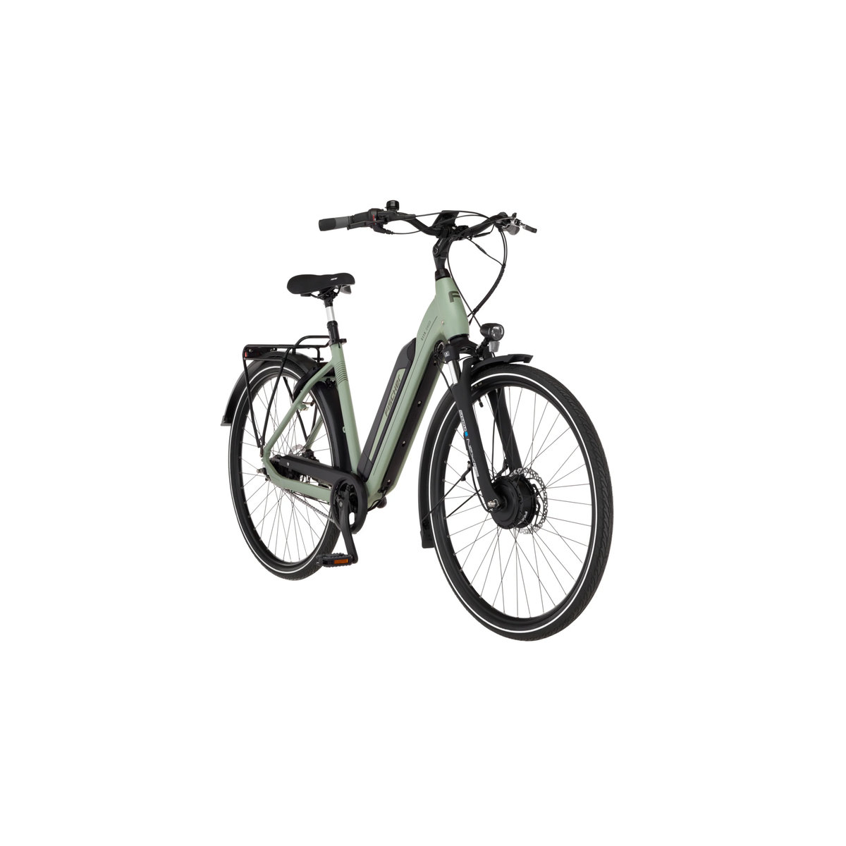 FISCHER City E-Bike Cita 2403 in Grün mit 28 Zoll Rädern, 459 Wh Akku und LED-Beleuchtung - Bild 3