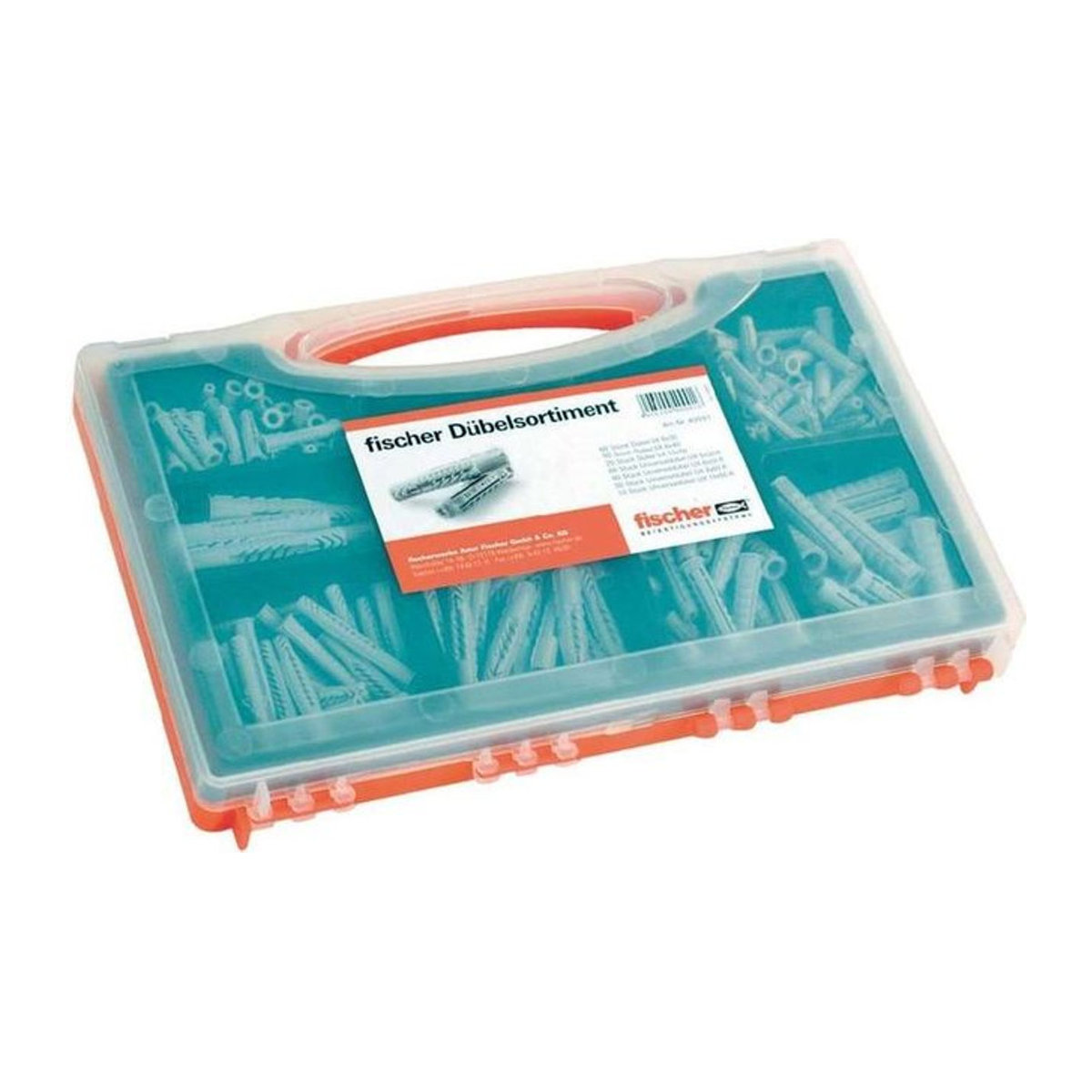 Fischer UX/SX Dübelsortiment 40991 Sortimentsbox für Beton und Kunststoff in Grau mit 290 Stück - Bild 2