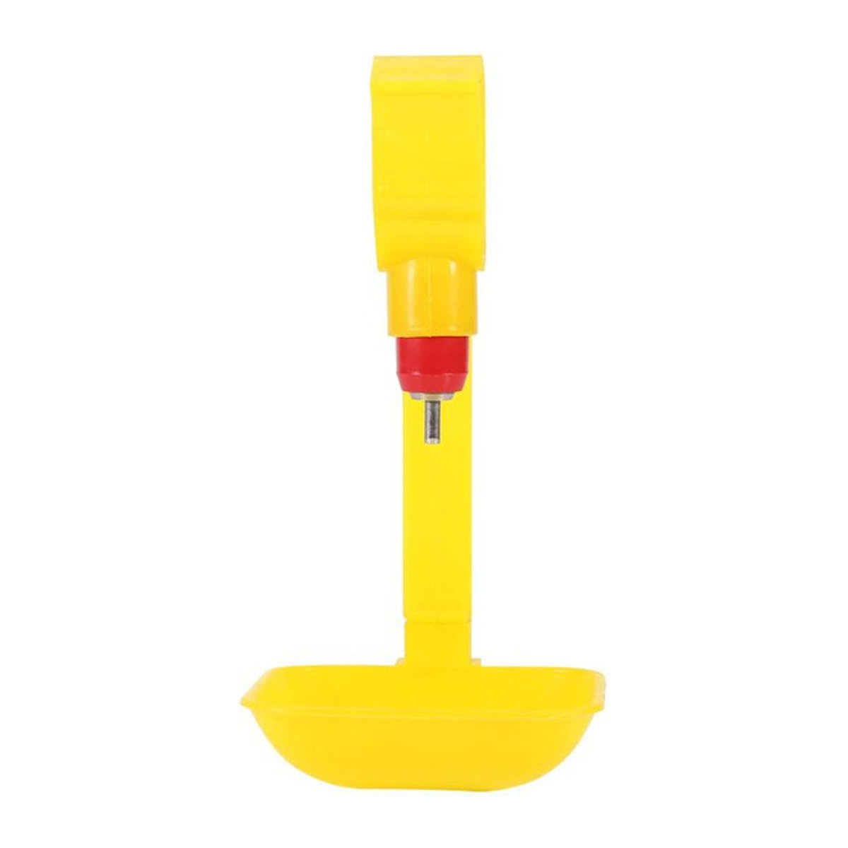 Fishine Automatischer Hühner Trinkbecher aus Kunststoff, 4er Set, Gelb - Bild 1