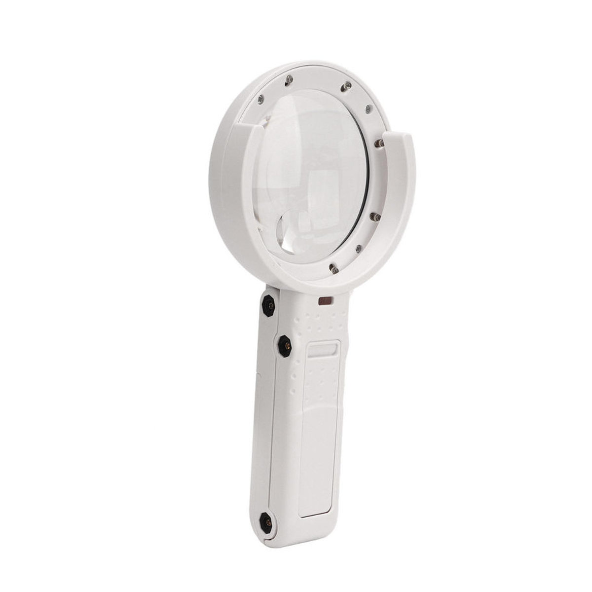 Fishine LED Lupen Tischlampe in Weiß mit Leselampe und Halterung - Bild 2