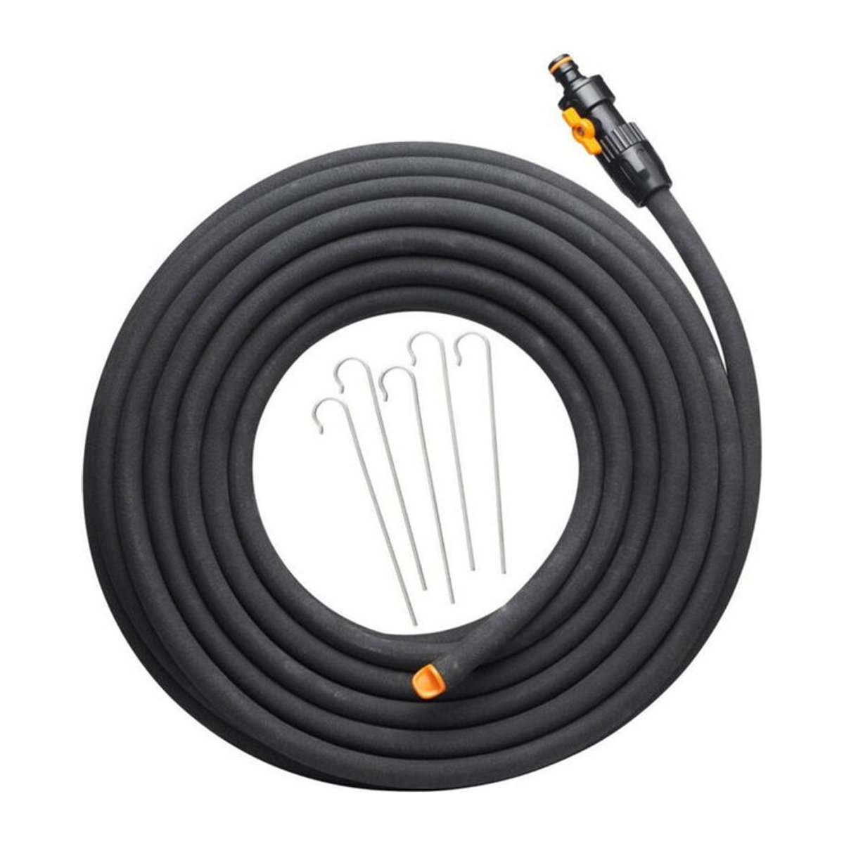 Fiskars Bewässerungsschlauch Tropfschlauch Schwarz 15 m - Bild 1