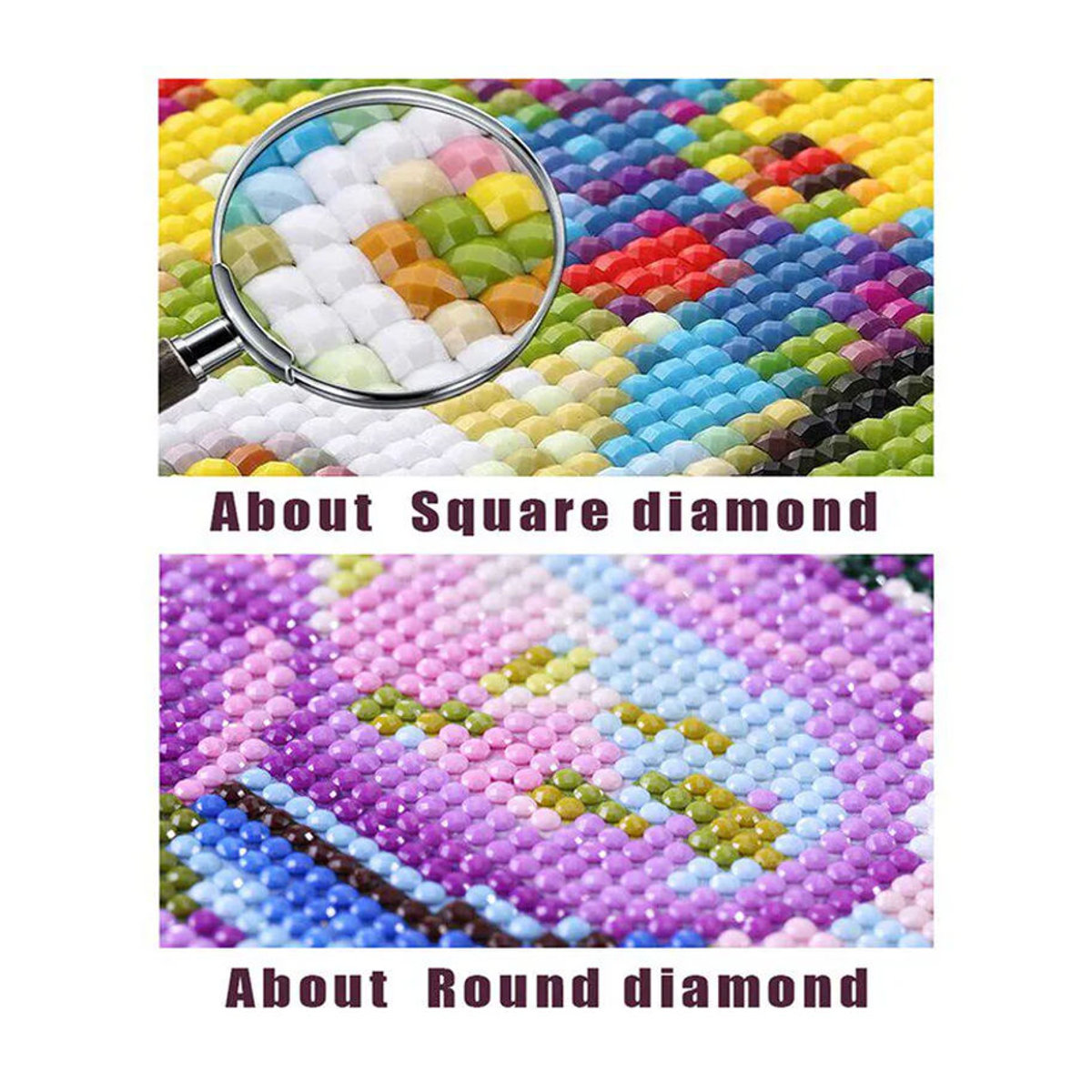 FIYO 5D Diamant-Gemälde Rennwagen zum Selbermachen mit runden Bohrern, mehrfarbig, B/H: 30 x 20 cm - Bild 4