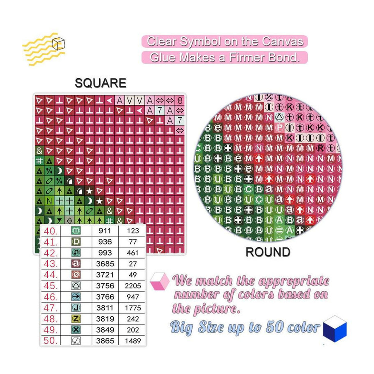 FIYO 5D Diamant-Malerei Zwergspitz Hund als DIY Mosaik-Set in Grau, B/H: 30 x 40 cm - Bild 2