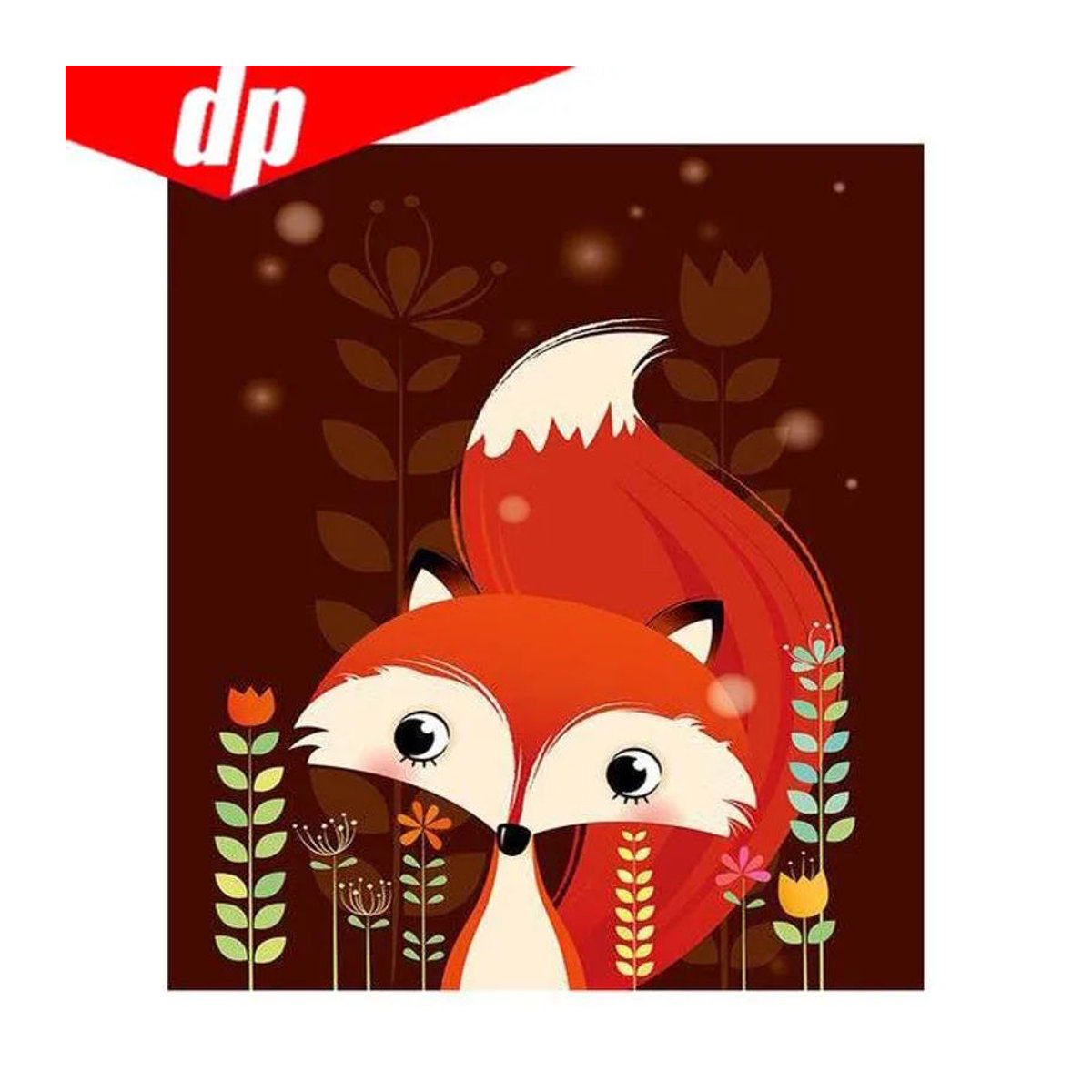 FIYO 5D Diamant-Stickerei Cartoon DIY Runddiamant-Gemälde in Mehrfarbig, B: 30 cm - Bild 1
