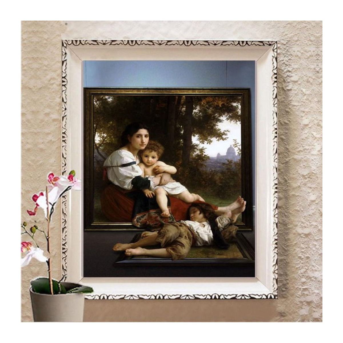 FIYO Diamond Painting Set 5D Mosaik Bild als DIY Deko Set, Mehrfarbig, B x H: 20 x 30 cm - Bild 1