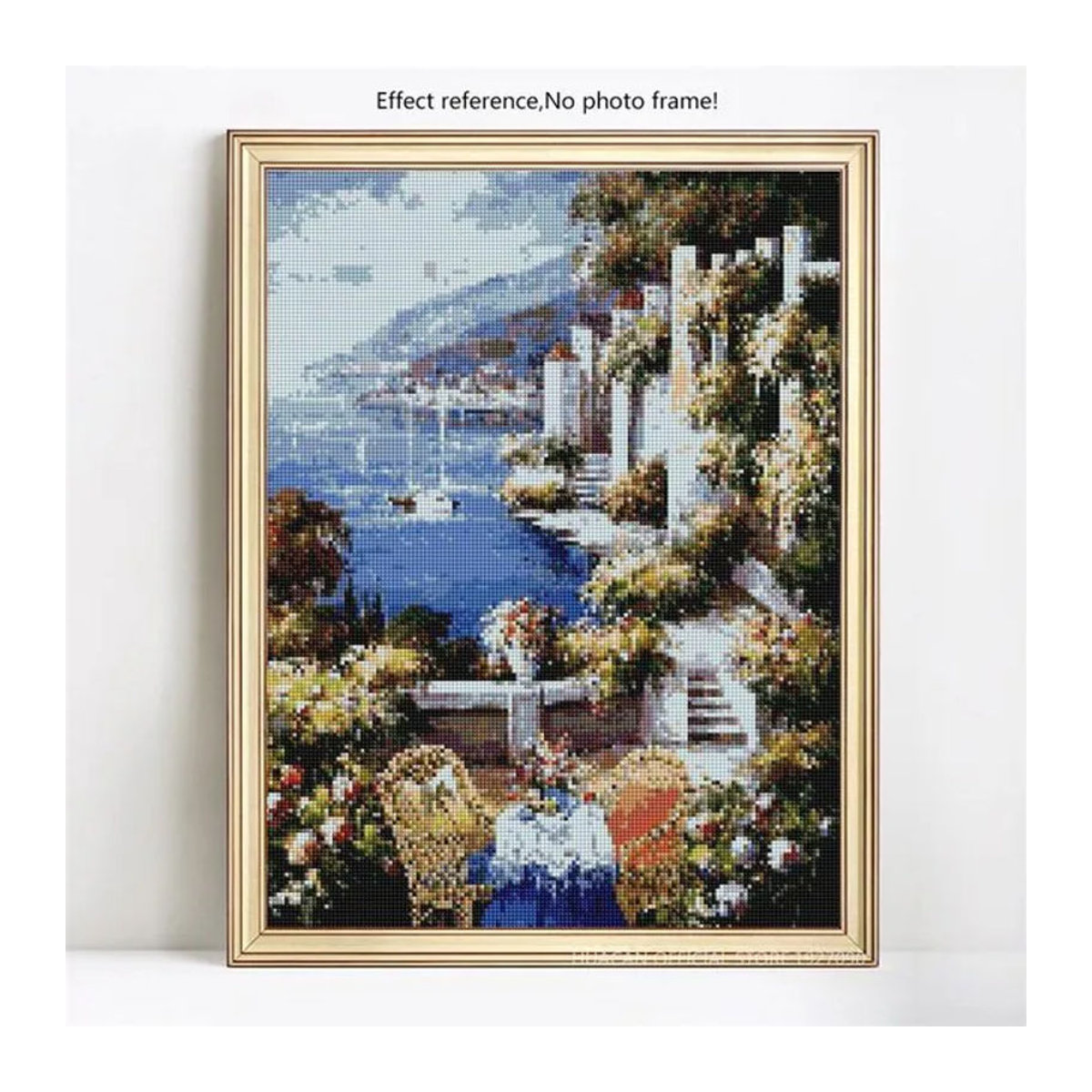 FIYO Diamond Painting Set Landschaft Motiv 5D DIY Kreuzstich Stickerei Mehrfarbig B/H: 30 x 20 cm - Bild 1