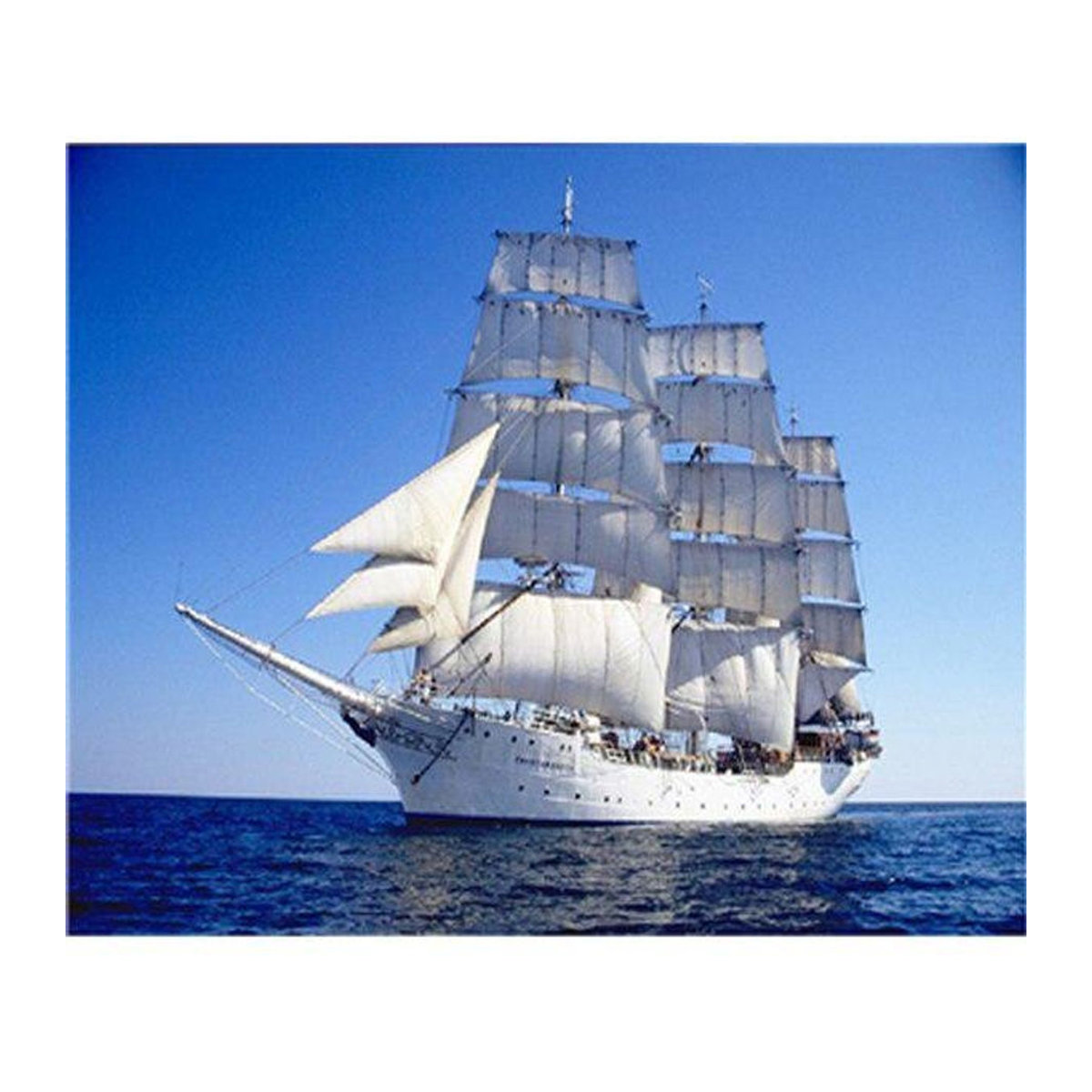 FIYO Diamond Painting Set Meereslandschaft Maritim, Mehrfarbig, B x H: 30 x 20 cm - Bild 1