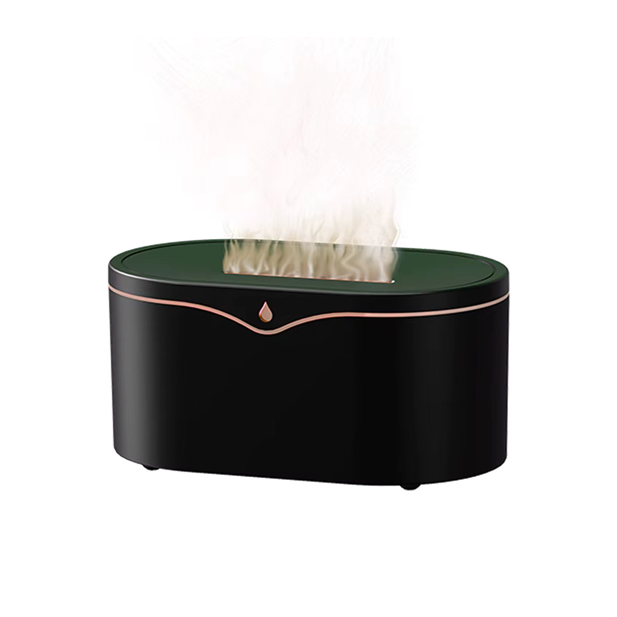 Flammenbefeuchter und Duftdiffusor von raugee in Schwarz für Aromatherapie mit ätherischen Ölen - Bild 7