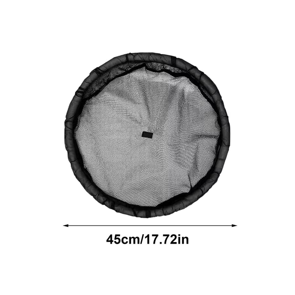 Floating Island Pflanzenprotektor Schwarz, 45 cm Netz Pflanzkorb für Gartenteiche - Bild 6