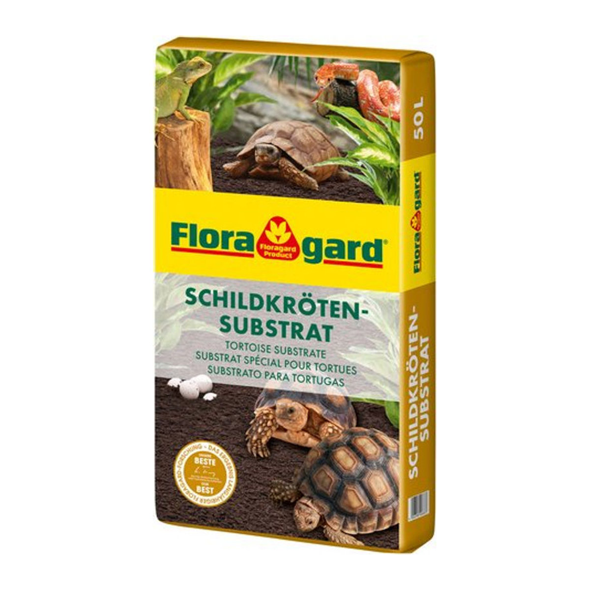 Floragard Schildkrötensubstrat braun, 2 x 50 Liter - Bild 1