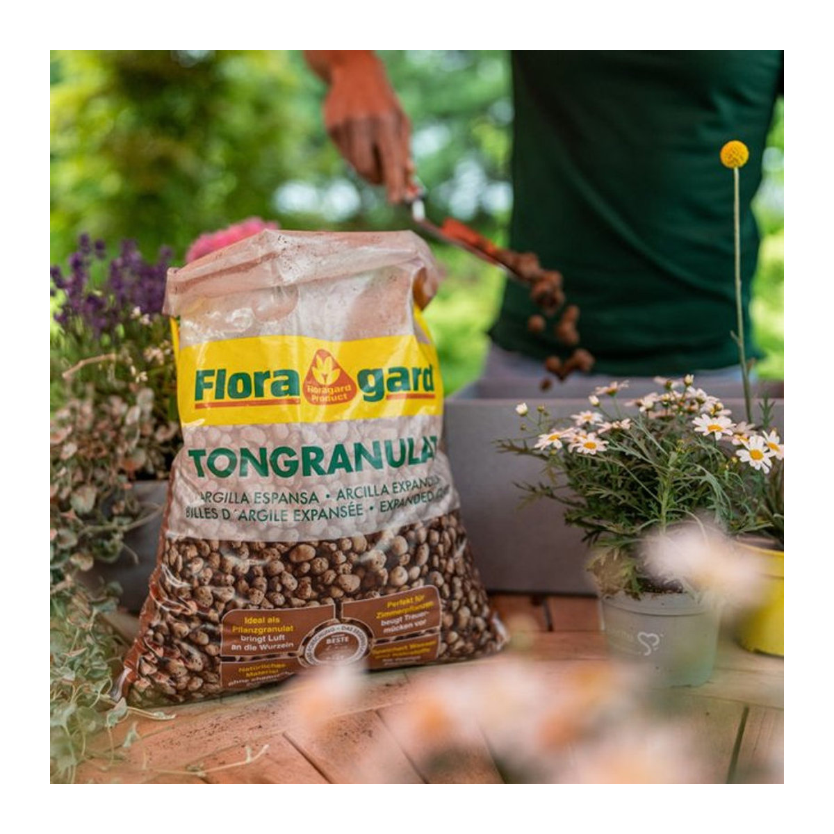 Floragard Tongranulat braun 50 Liter - Bild 2