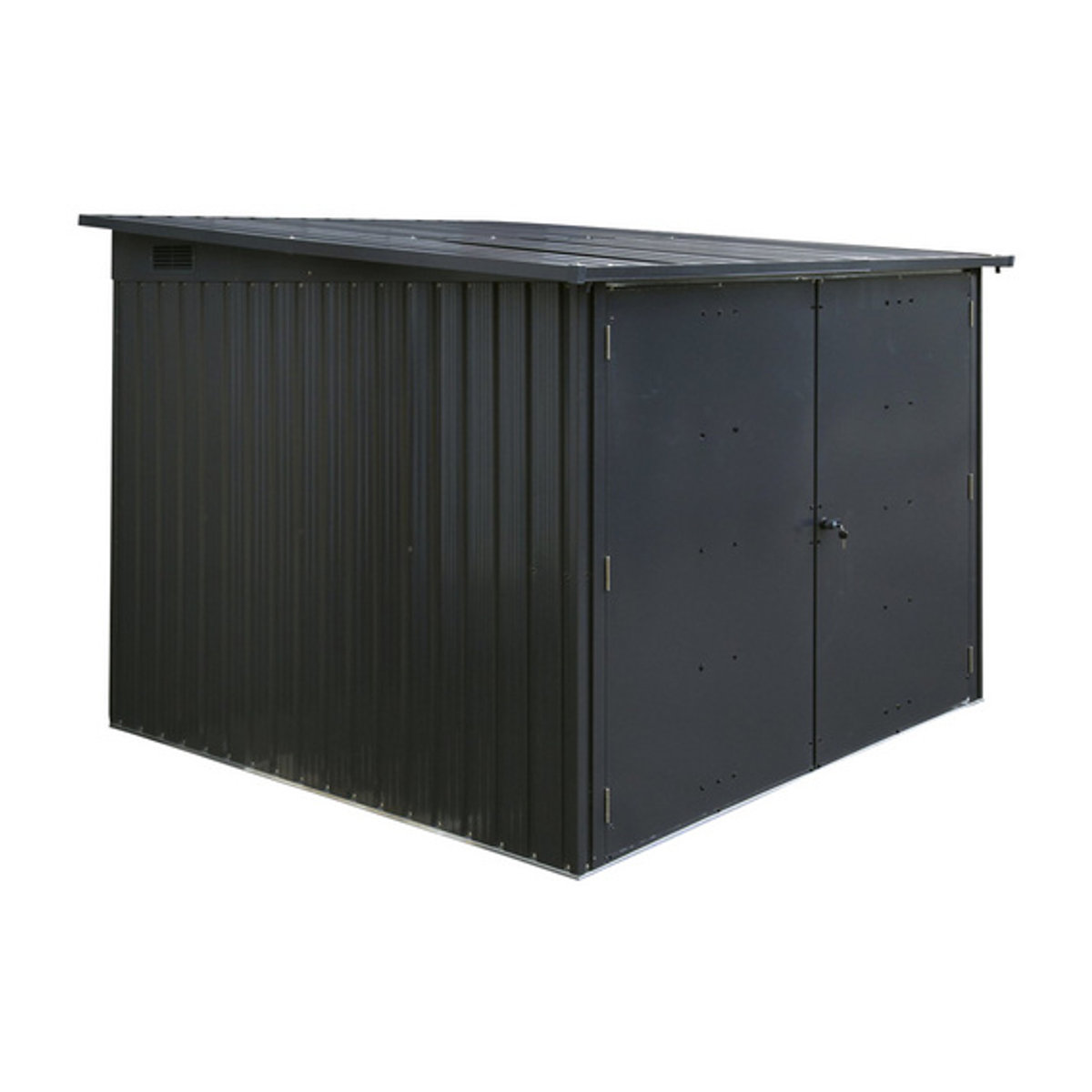 FLORAWORLD Fahrradgarage in Grau mit 6.100 Litern Volumen, B/H/T: 206 x 163 x 204 cm - Bild 3