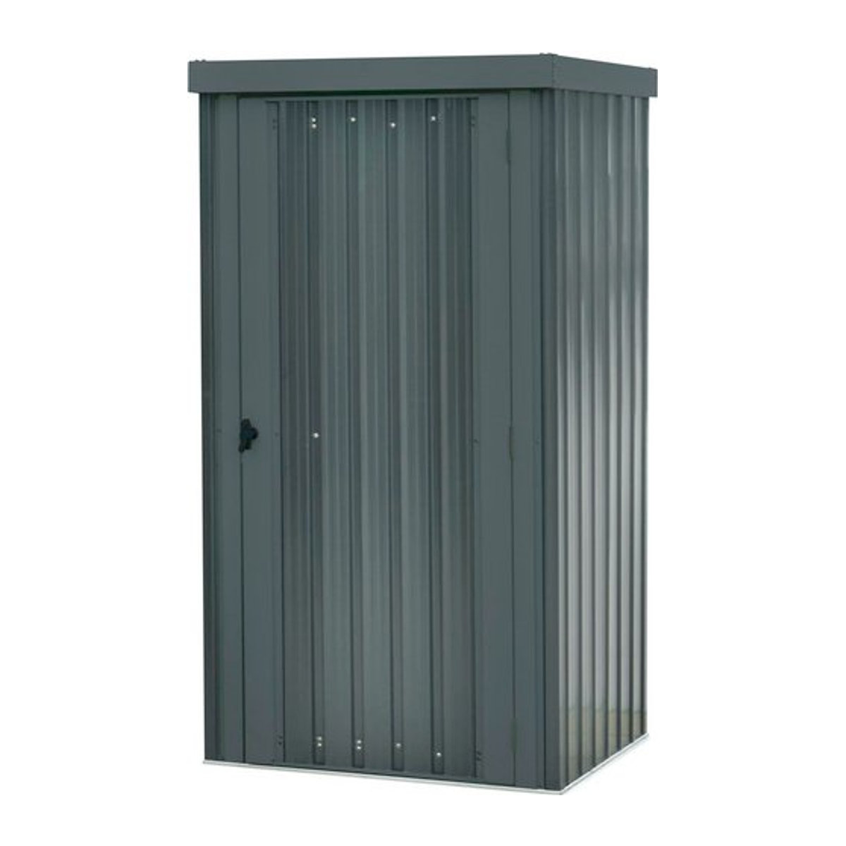 FLORAWORLD Gerätehaus aus Metall in Grau und Anthrazit, B/T: 98 x 81 cm - Bild 1