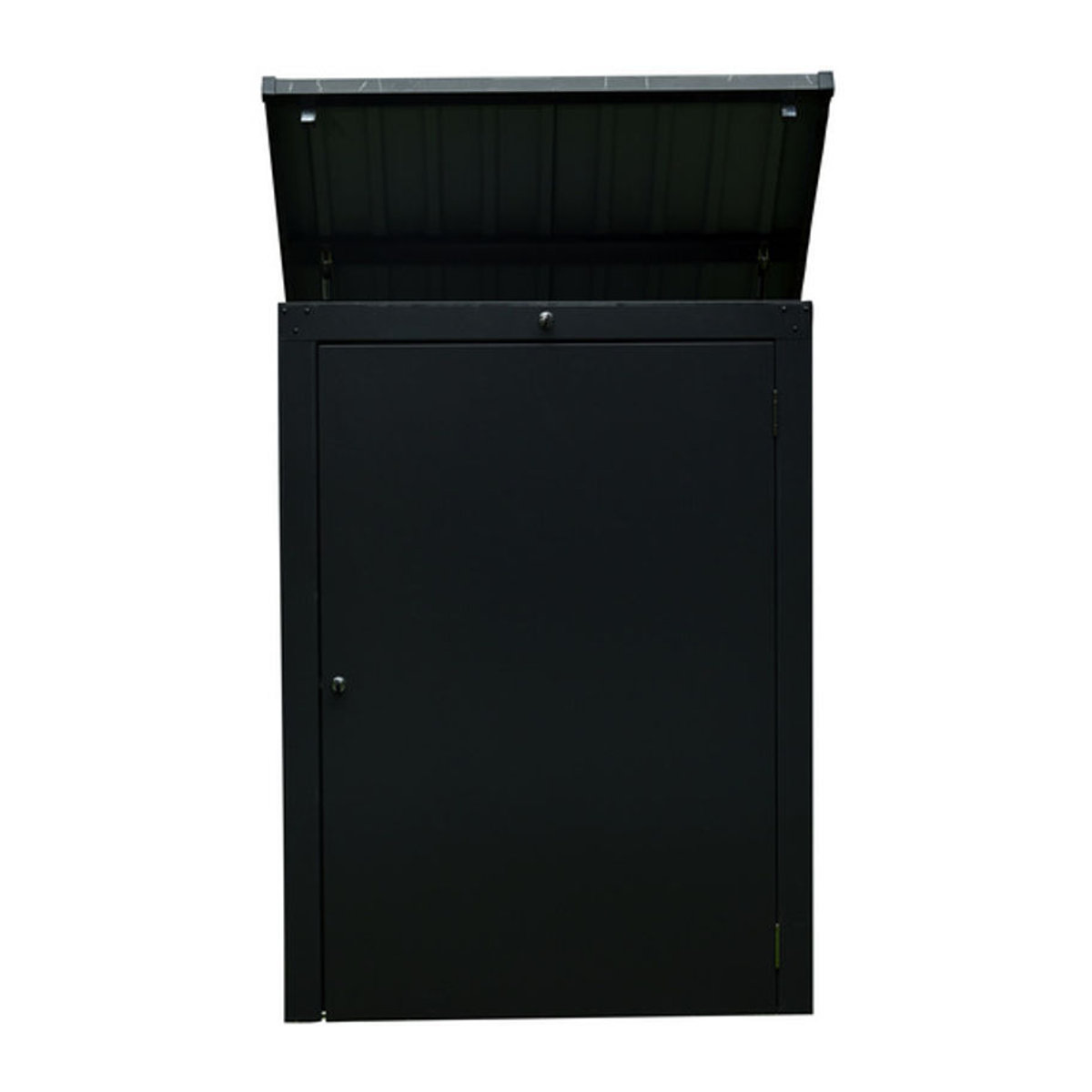 FLORAWORLD Mülltonnenbox Grau, Volumen: 1.190 Liter, B/H/T: 104 x 134 x 101 cm - Bild 3