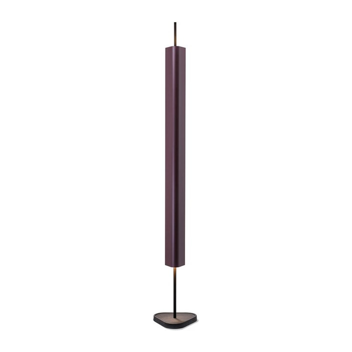 Flos Emi F LED-Stehleuchte in Dunkelrot minimalistisches Design - Bild 1