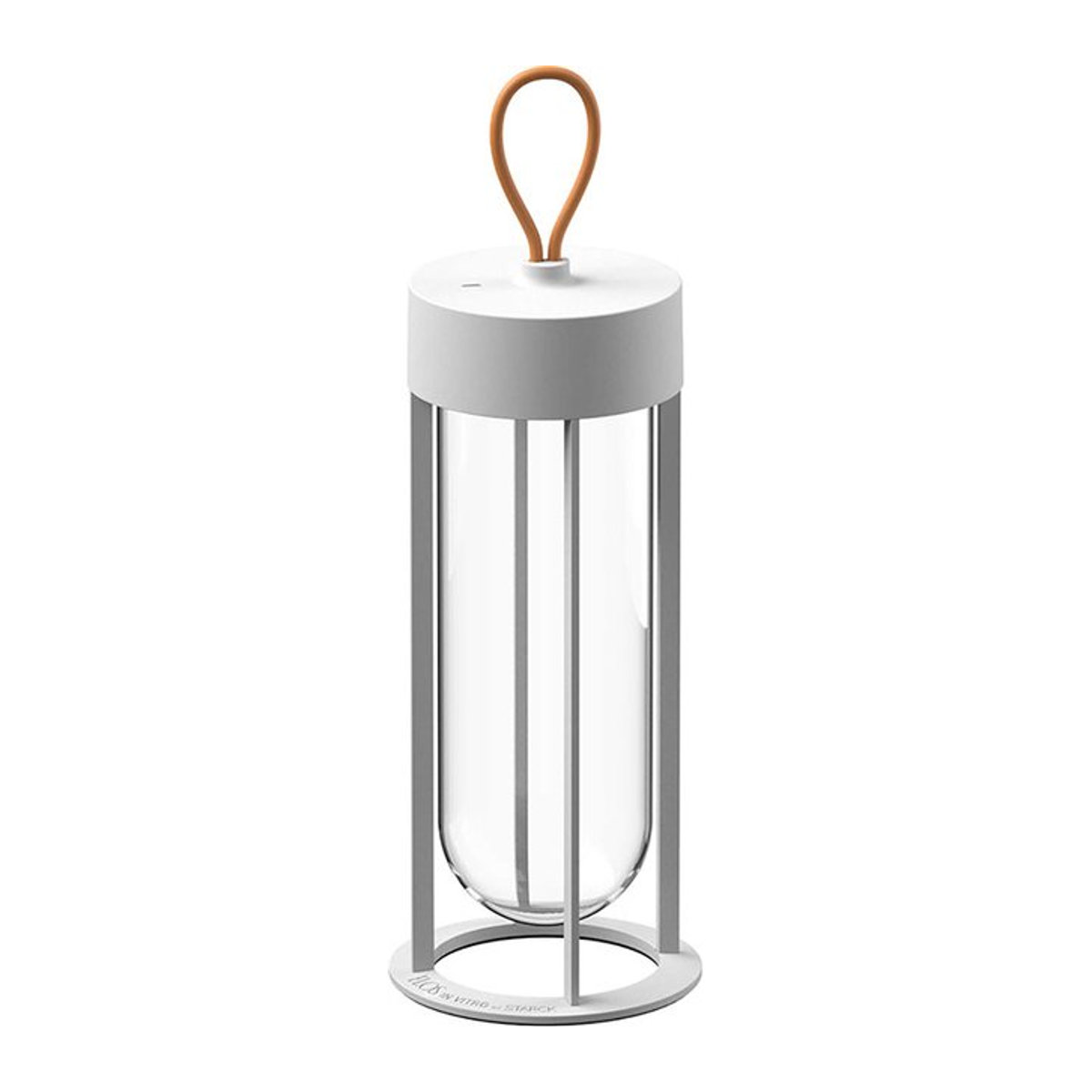 Flos In Vitro Unplugged LED-Akkuleuchte Tischlampe in Weiß mit warmweißem Licht (3000K) - Bild 1