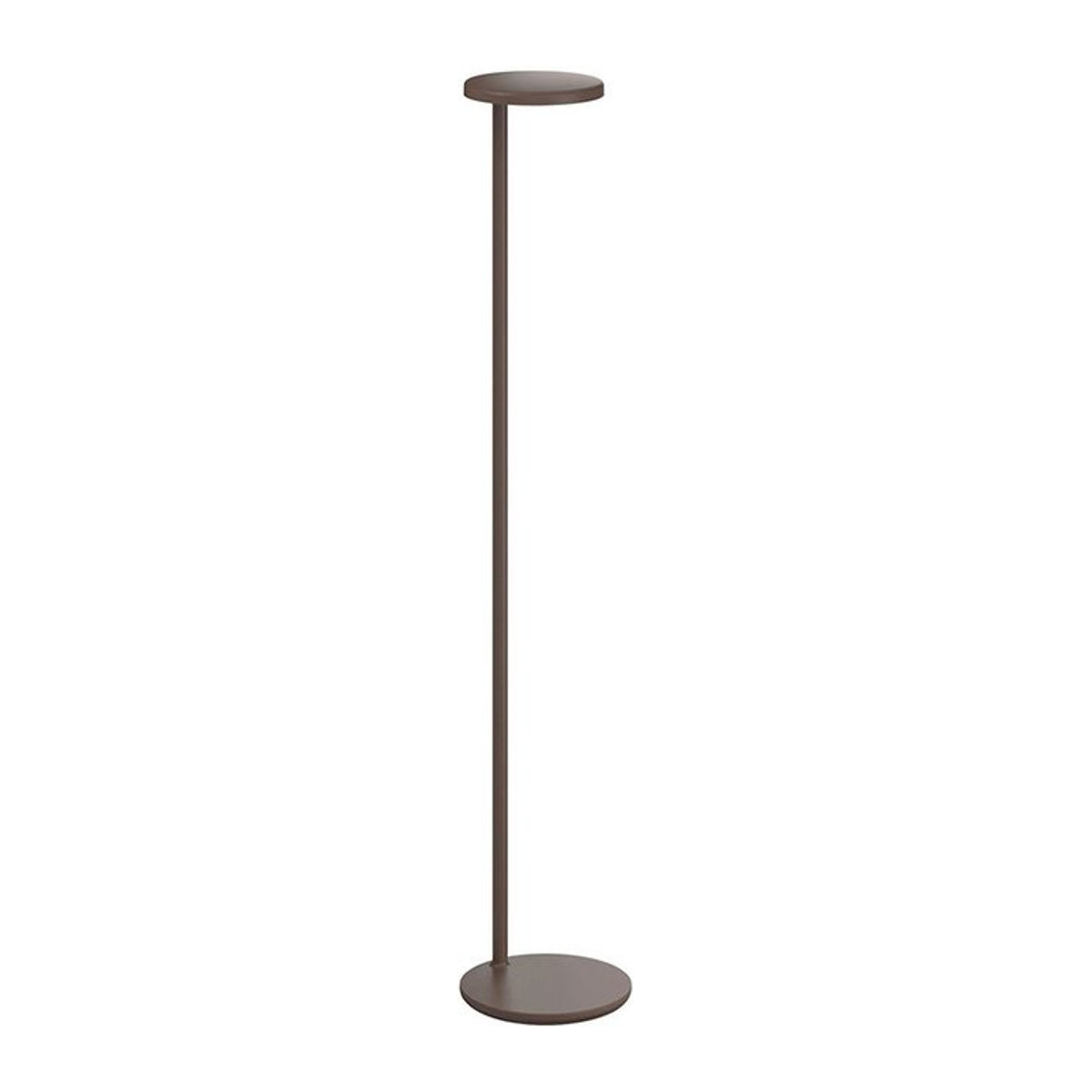 Flos Oblique F. LED-Stehleuchte in Braun matt mit warmweißem Licht - Bild 1