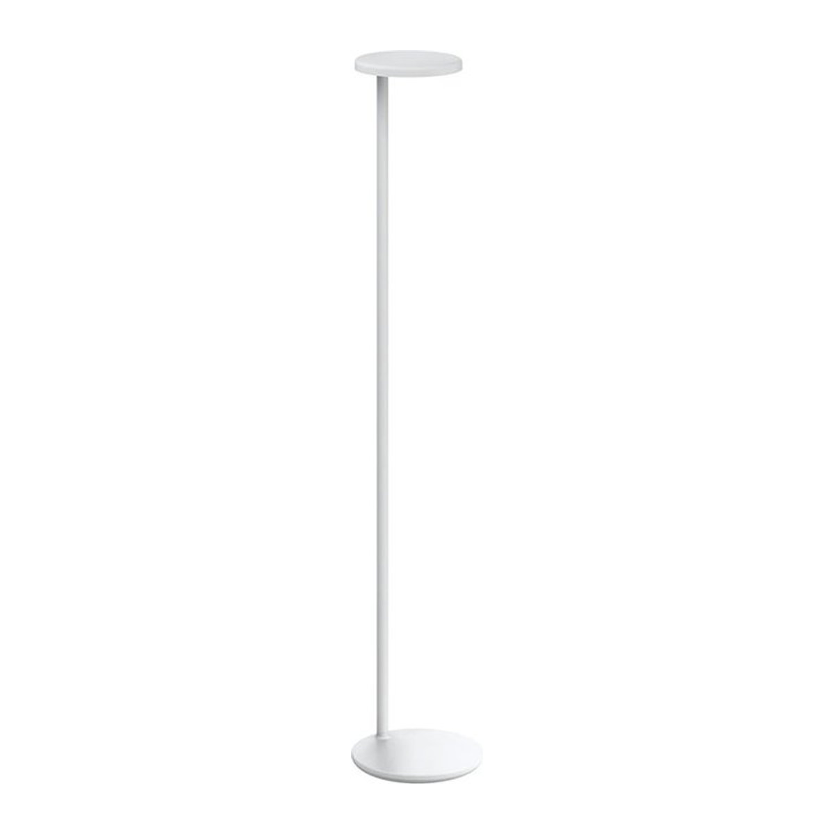 Flos Oblique F. Stehleuchte LED in Weiß matt mit warmweißem Licht - Bild 1