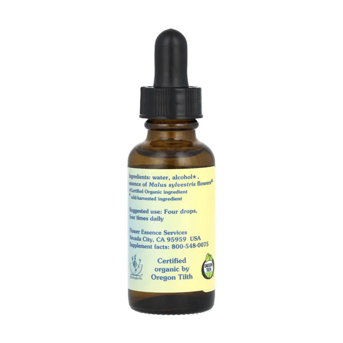Flower Essence Services Blütenessenz Zierapfel und Pommier sauvage in der braunen Glasflasche, 30 ml - Bild 2