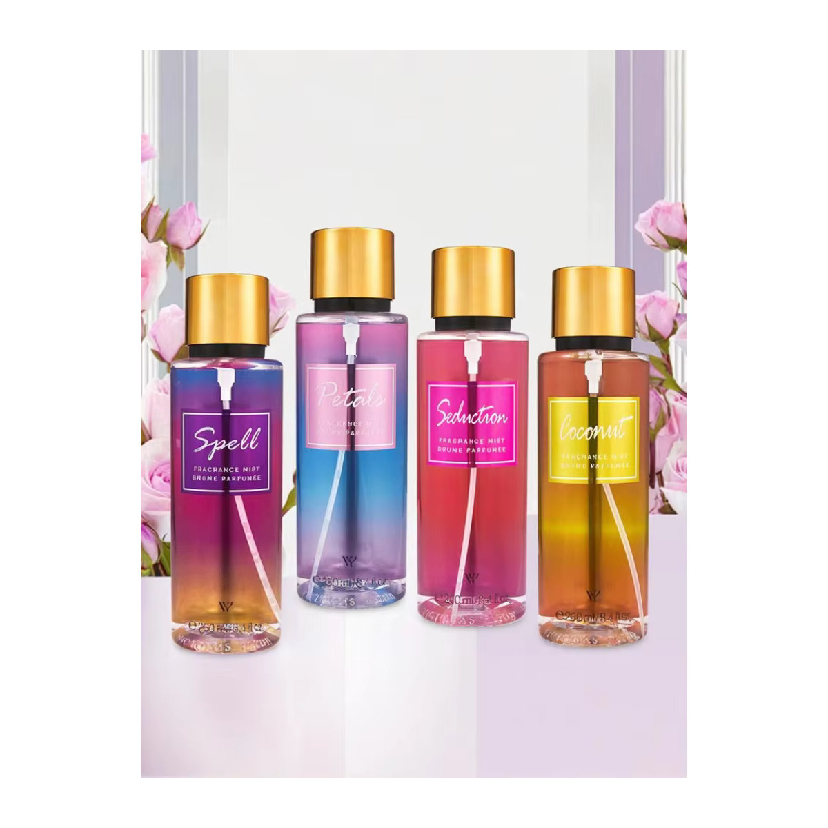 Flower Season Damen-Parfüm Vanilla Secret Charm, Blumenfruchtduft als langanhaltendes Spray, 250 ml - Bild 2