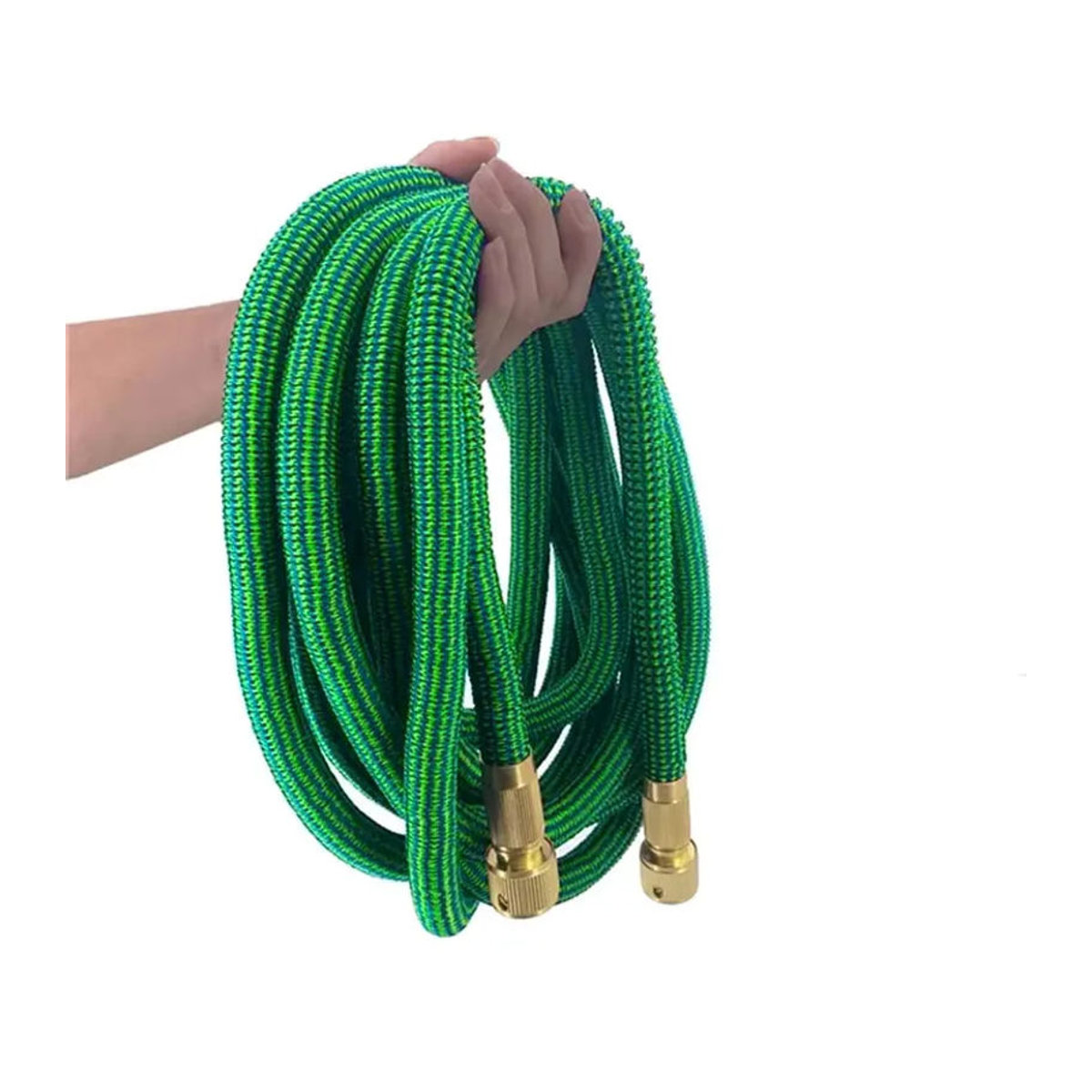 FLOWERS SPRAL Garten-Wasserschlauch-Aufroller mit ausziehbarem Hochdruck-Bewässerungsschlauch für Garten und Autowäsche - Bild 2