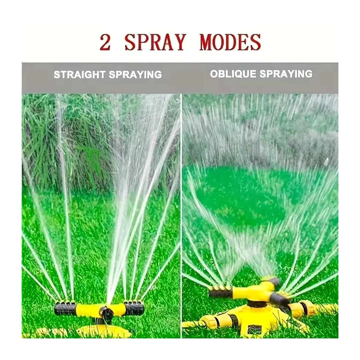 FLOWERS SPRAL Rotierender Kunststoffsprinkler für die 360 Grad Gartenbewässerung - Bild 6