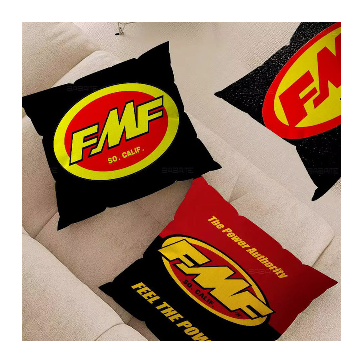 FMF Racing Kissenbezug Schwarz B/B/H: 45 x 45 cm - Bild 3