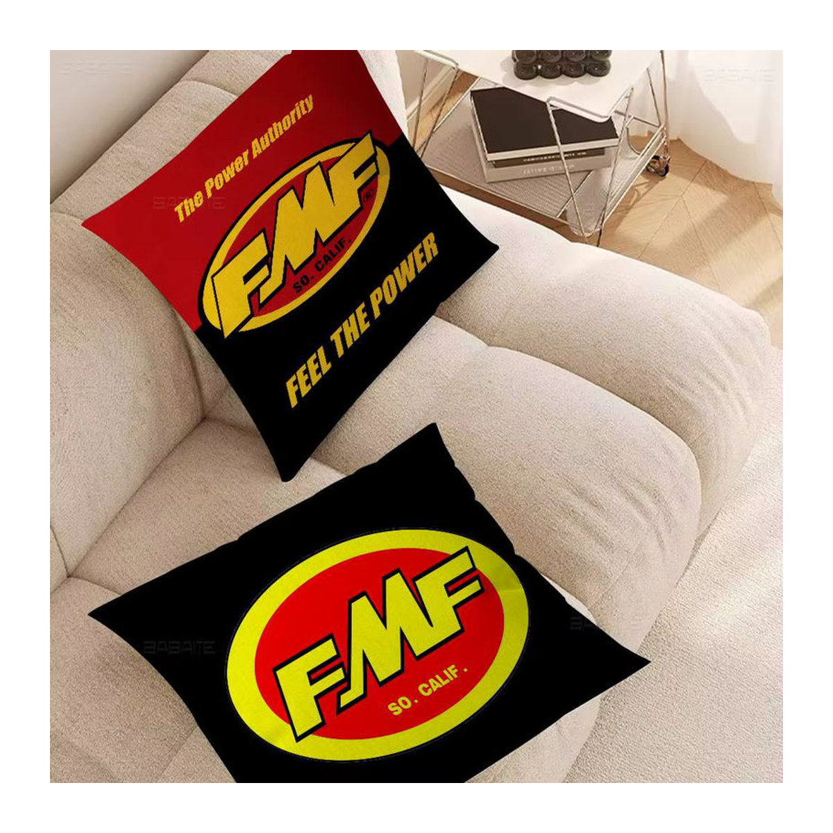 FMF Racing Kissenbezug Schwarz B/B/H: 45 x 45 cm - Bild 4